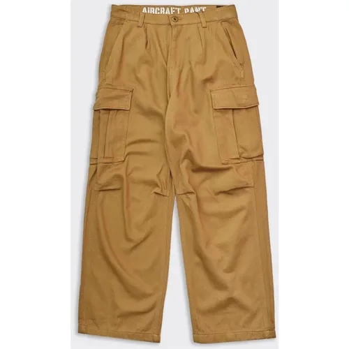 Straight Trousers , male, Sizes: W34 - alpha industries - Modalova