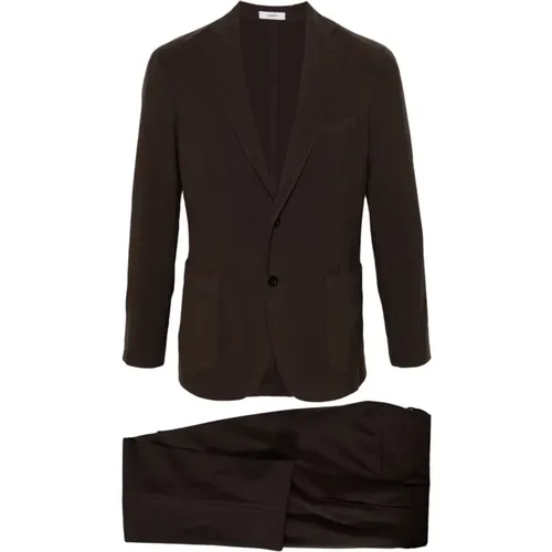 Wool Suit Jacket and Trousers , male, Sizes: M, L, 2XL - Boglioli - Modalova
