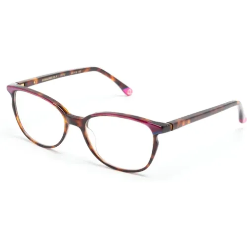 Braun/Havanna Optische Brille, vielseitiger Stil , Damen, Größe: 50 MM - Etnia Barcelona - Modalova