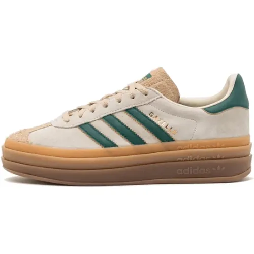 Bold Cream White Gazelle Sneaker , Herren, Größe: 40 2/3 EU - Adidas - Modalova