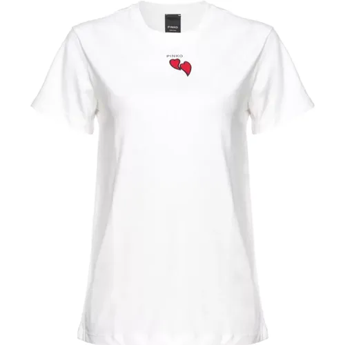 T-shirts and Polos D , female, Sizes: XS, L, M, S - pinko - Modalova