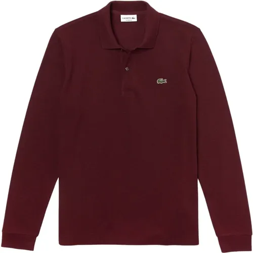 Bordeaux Polo Shirt , male, Sizes: XL, M - Lacoste - Modalova