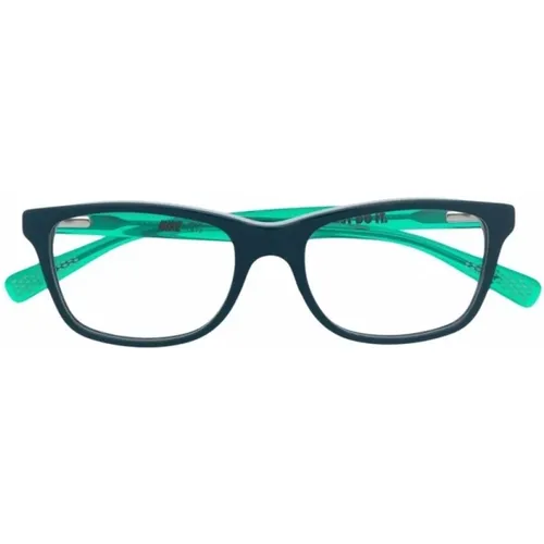 Blaue Opche Brille , Herren, Größe: 48 MM - Nike - Modalova