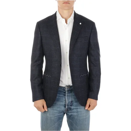Jacket , male, Sizes: M, 5XL, XL, 3XL - Luigi Bianchi Mantova - Modalova