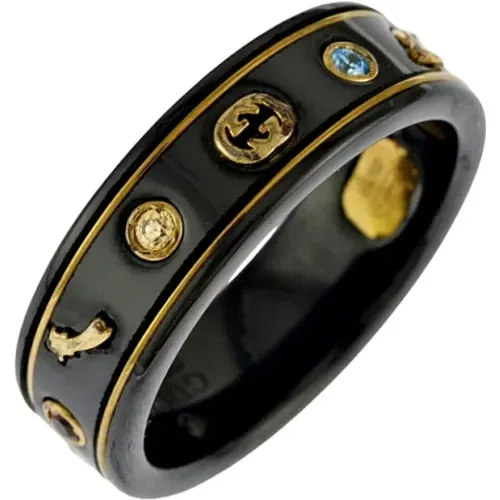 Pre-owned Yellow Gold ringe - Gucci Vintage - Modalova