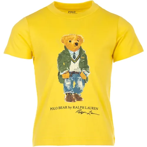 Gelbe T-Shirts und Polos Strickshirt - Ralph Lauren - Modalova