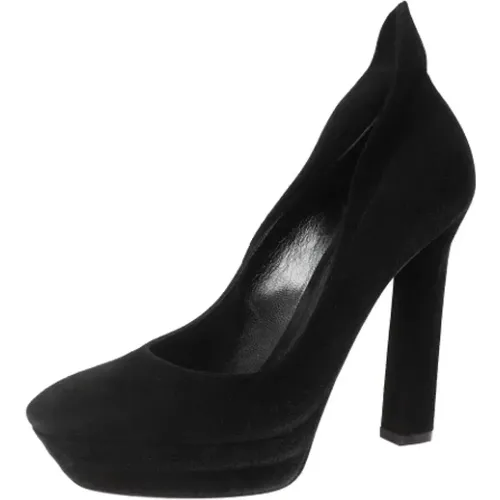Pre-owned Wildleder heels , Damen, Größe: 39 1/2 EU - Bottega Veneta Vintage - Modalova