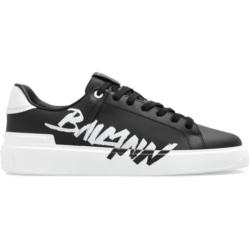 B-Court Sneakers , Herren, Größe: 40 EU - Balmain - Modalova