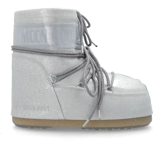 Schneestiefel Icon Glitter , Damen, Größe: 39 EU - moon boot - Modalova