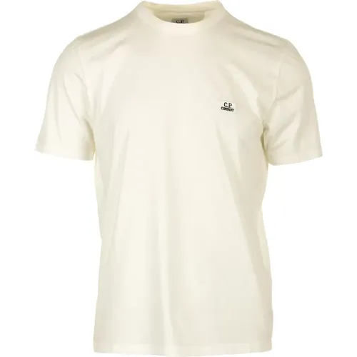 Jersey Logo T-Shirt Collection , male, Sizes: M, S, XL, L - C.P. Company - Modalova