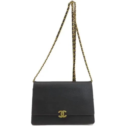 Pre-owned Leder portemonnaies - Chanel Vintage - Modalova