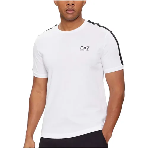 T-Shirt T-Shirt , Herren, Größe: L - Emporio Armani EA7 - Modalova