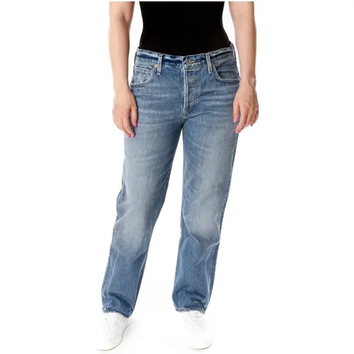 Neve Straight Fit Low Waist Jeans , Damen, Größe: W27 - Citizens of Humanity - Modalova