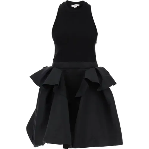 Hybrid Mini Dress , female, Sizes: XS - alexander mcqueen - Modalova