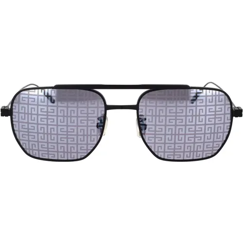 Zeitlose Sonnenbrille mit blauen Gläsern - Givenchy - Modalova