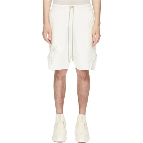 Beveled Shorts , male, Sizes: S, M - Rick Owens - Modalova