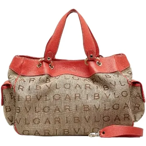 Pre-owned Leather totes , female, Sizes: ONE SIZE - Bvlgari Vintage - Modalova