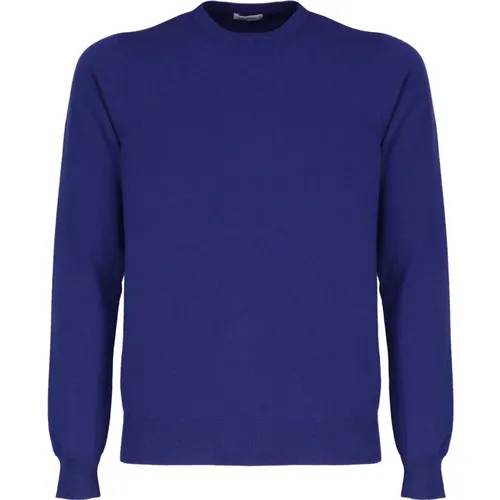 Lightweight Crew Neck Sweater , male, Sizes: 4XL, L, XL - Malo - Modalova