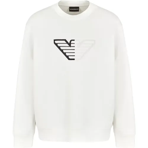 Crewneck Sweatshirt , Herren, Größe: L - Emporio Armani - Modalova