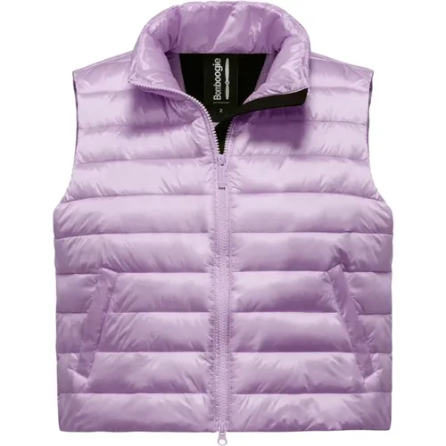 Comfy Padded Vest with Synthetic Filling and High Collar , female, Sizes: XL, 2XL, M, S, L, XS - BomBoogie - Modalova