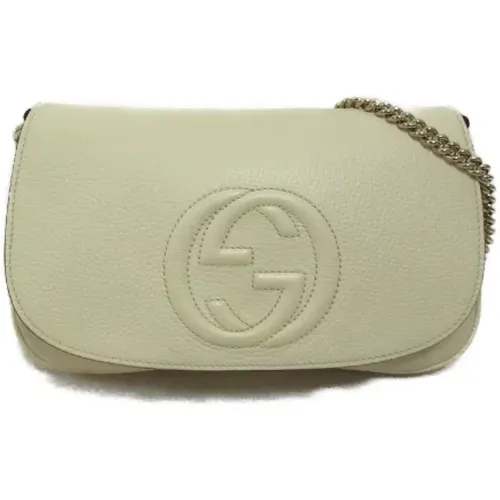 Pre-owned Leather gucci-bags , female, Sizes: ONE SIZE - Gucci Vintage - Modalova