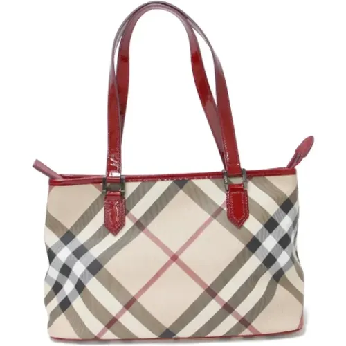 Pre-owned Canvas totes , female, Sizes: ONE SIZE - Burberry Vintage - Modalova