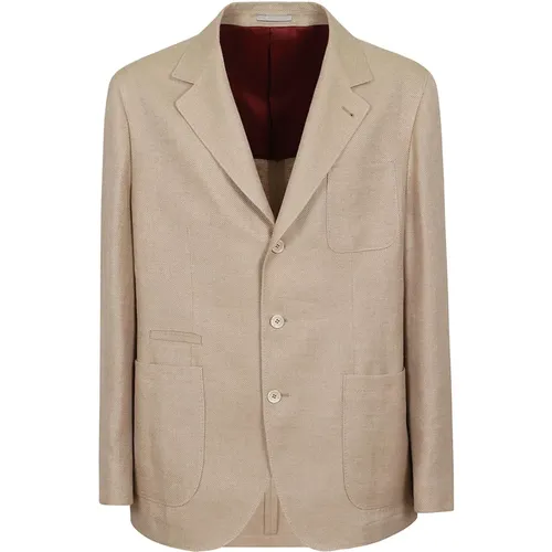 Classic Suit Jacket , male, Sizes: XL, 3XL, 2XL - BRUNELLO CUCINELLI - Modalova