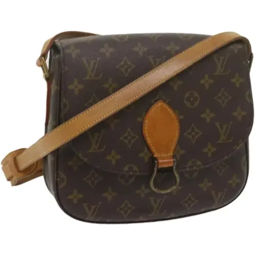 Pre-owned Canvas shoulder-bags , female, Sizes: ONE SIZE - Louis Vuitton Vintage - Modalova