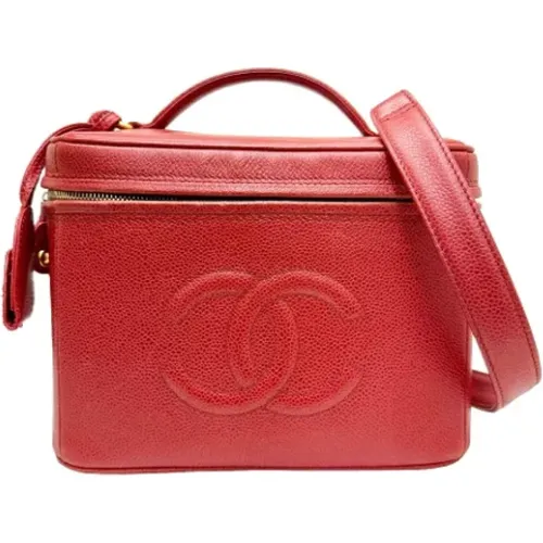 Pre-owned Leather chanel-bags , female, Sizes: ONE SIZE - Chanel Vintage - Modalova