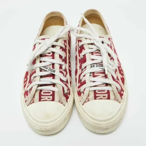 Pre-owned Canvas sneakers , female, Sizes: 5 1/2 UK - Dior Vintage - Modalova