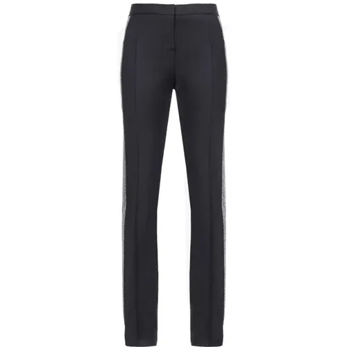 Schwarze Hose für Frauen Ss24 , Damen, Größe: 2XS - pinko - Modalova