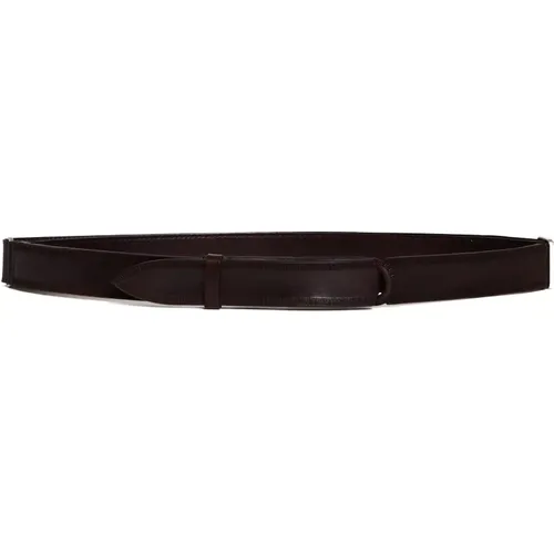 Leather Bull Belt , male, Sizes: ONE SIZE - Orciani - Modalova