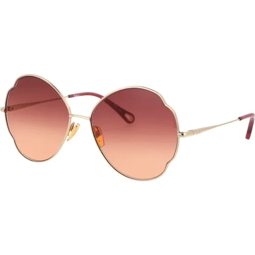 Stylish Sunglasses Ch0093S , female, Sizes: 60 MM - Chloé - Modalova