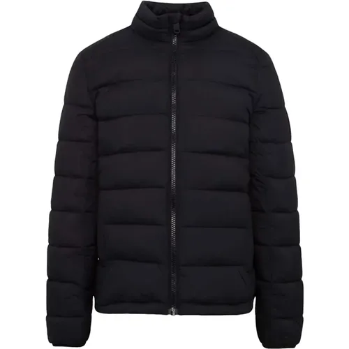 Schwarze Herren Steppjacke , Herren, Größe: M - ECOALF - Modalova