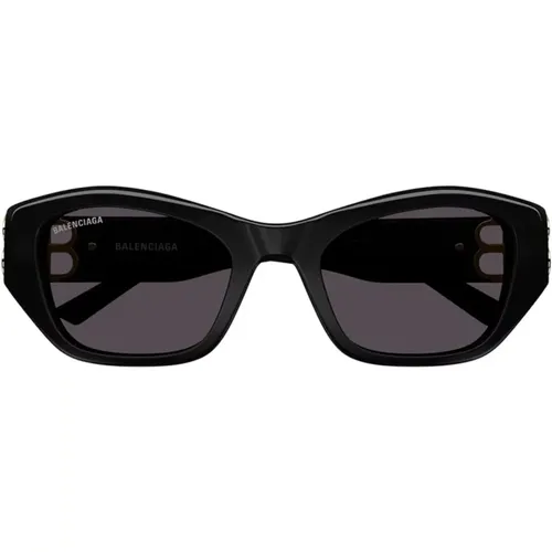 Damen Cateye Sonnenbrille mit Acetatrahmen , Damen, Größe: 53 MM - Balenciaga - Modalova