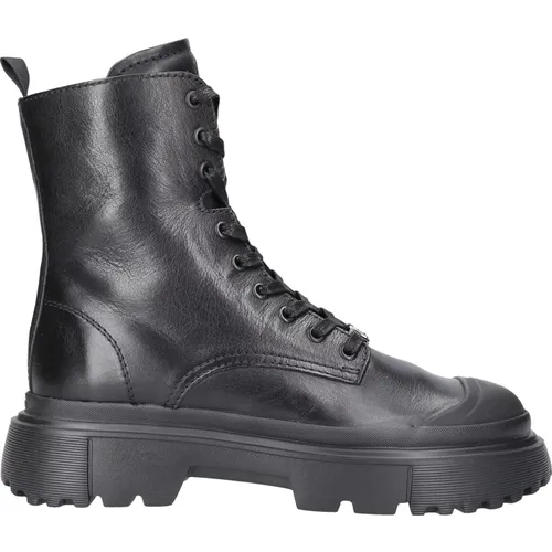 Ankle boots H619 Calf Leather , female, Sizes: 7 1/2 UK, 7 UK, 8 UK - Hogan - Modalova