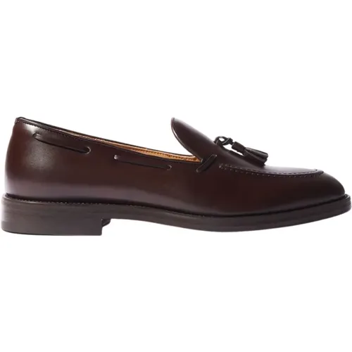 William Loafers - Handgefertigte Italienische Tassel Loafers , Herren, Größe: 48 EU - Scarosso - Modalova