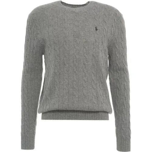 Grauer Strickpullover Aw24 Stilvoll Bequem , Herren, Größe: M - Ralph Lauren - Modalova