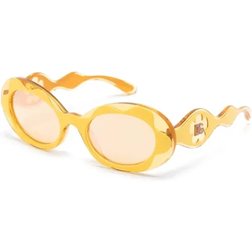 Dx6005 33347J Sunglasses,DX6005 333587 Sunglasses,DX6005 33887T Sunglasses - Dolce & Gabbana - Modalova