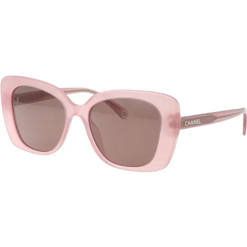 Stylish Sunglasses with 0Ch5504 Model , female, Sizes: 53 MM - Chanel - Modalova