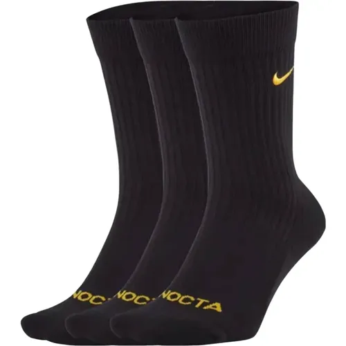 Limitierte Auflage Drake Nocta Socken Schwarz , unisex, Größe: L - Nike - Modalova