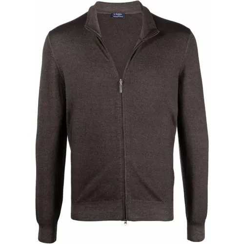 Men's Clothing Sweatshirts Aw23 , male, Sizes: 2XL, XL, 4XL, 3XL - Barba - Modalova