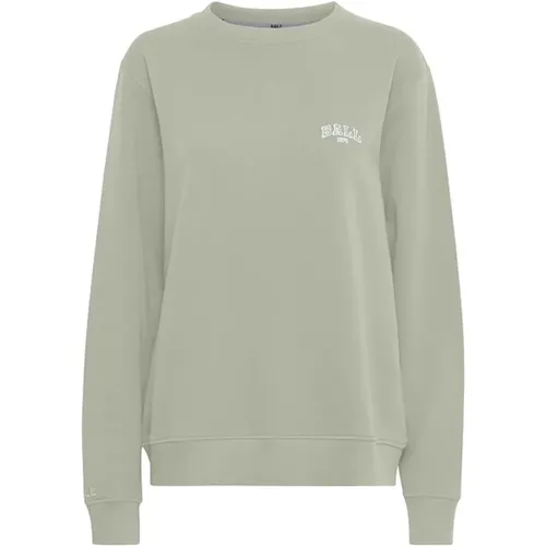 Grüner Sweatshirt mit Besticktem Detail - Ball - Modalova