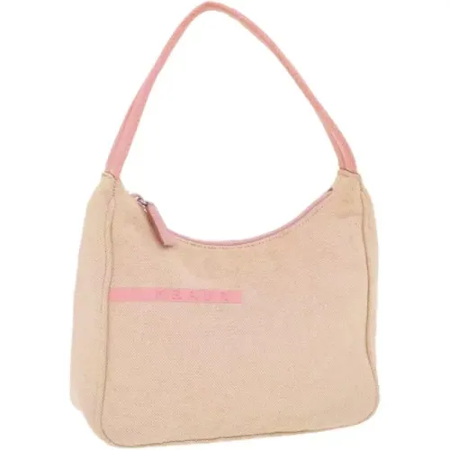 Pre-owned Canvas prada-bags , female, Sizes: ONE SIZE - Prada Vintage - Modalova