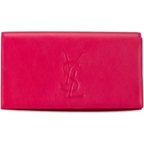 Pre-owned Leder clutches - Yves Saint Laurent Vintage - Modalova