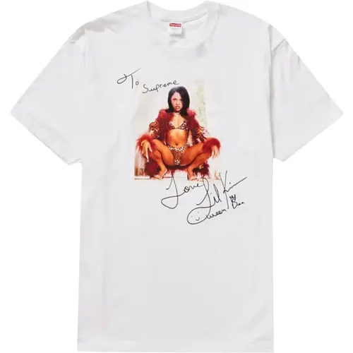 Limited Edition Lil Kim Tee , male, Sizes: 2XL, M, L, S, XL - Supreme - Modalova