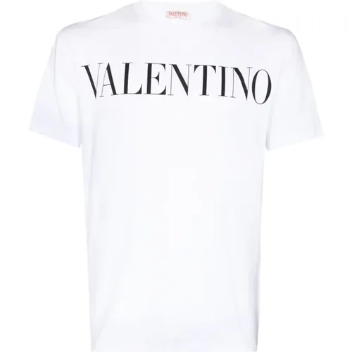 Logo T-Shirt in , male, Sizes: S - Valentino - Modalova