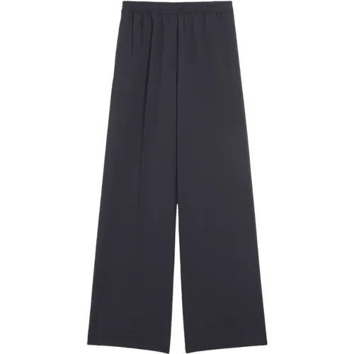 Dunkelblaue Petra Hose - Max Mara Weekend - Modalova