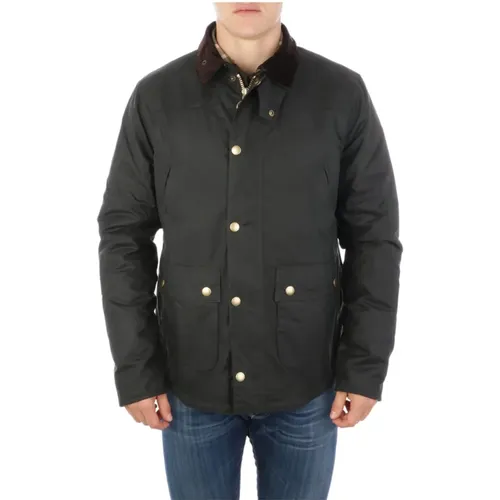 Winter Reelin Wax Jacket , male, Sizes: XL - Barbour - Modalova