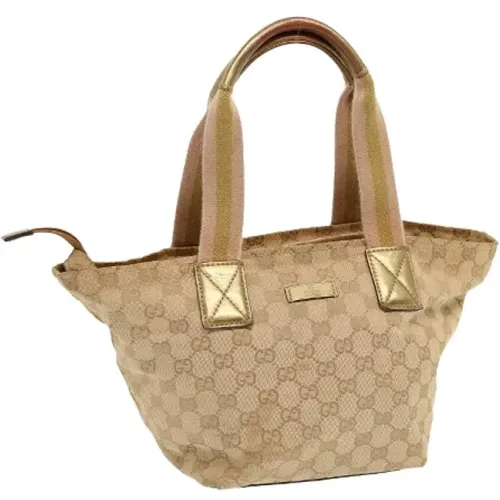 Pre-owned Canvas handbags , female, Sizes: ONE SIZE - Gucci Vintage - Modalova